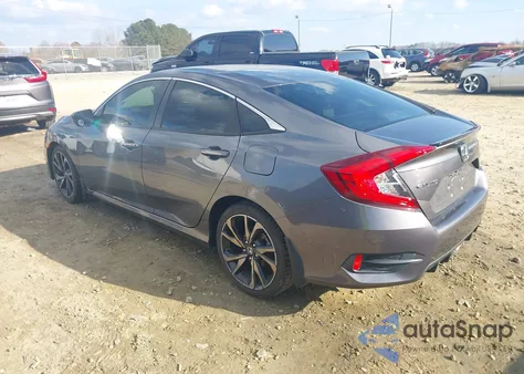 2019 Honda Civic Sport из США, поврежденный, VIN 2HGFC2F88KH581158